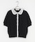 MARILYN MOON　LACE COLOR KNIT CARDIGAN