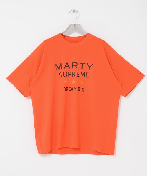 URBAN RESEARCH×MARTY SUPREME×A24 SOLID 3STAR LOGO T-SHIRTS