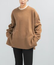 ADAWASｘEZ　CASHMERE-BLEND TOP