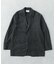 new basic　WOOL LINEN SINGLE SHIRTS JACKET