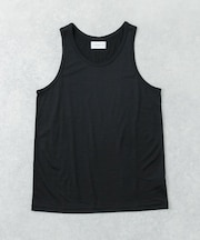 new basic　WASHABLE MERINO WOOL TANK