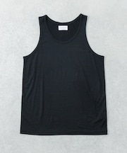 new basic　WASHABLE MERINO WOOL TANK