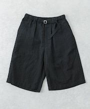new basic　WOOL LINEN SHORT PANTS