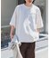 FORK&SPOON　ヘビーウェイトフットボールTシャツ