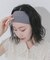 カラーボーダーヘアバンド