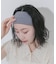 カラーボーダーヘアバンド