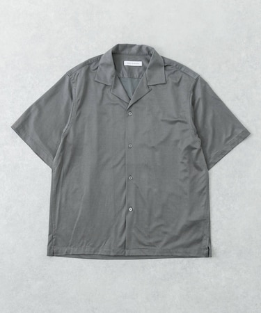WASHABLE CUPRO SS O／C SHIRTS
