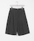 new basic　SILK LINEN HALF PANTS