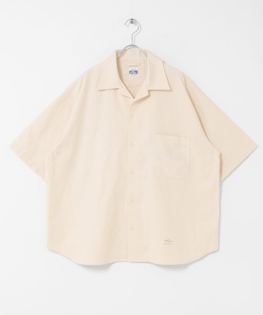 ARMY TWILL　COTTON LINEN HS SHIRTS