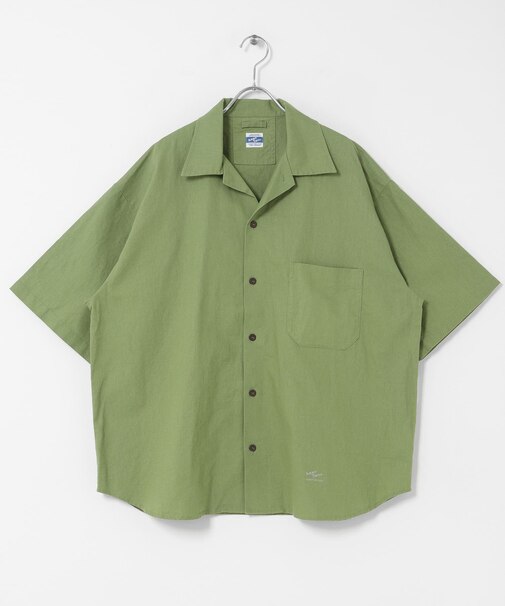 ARMY TWILL　COTTON LINEN HS SHIRTS