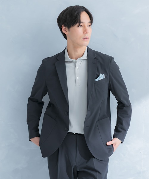 【GRAY】LIFE STYLE TAILOR ウォッシャブルストレッチジャケット URBAN RESEARCH DOORS（アーバンリサーチドアーズ） コート ジャケット