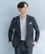 LIFE STYLE TAILOR　シアサッカーストレッチジャケット