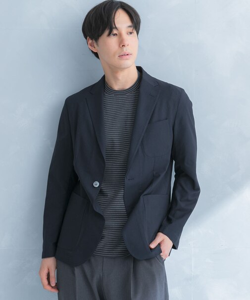 LIFE STYLE TAILOR　ライトメッシュイージージャケット