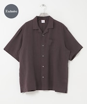 『別注』BROOKS BROTHERS×URBAN RESEARCH LINEN CAMP SHIRTS SHORT-SLEEVE