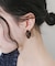 ウッドフープピアス