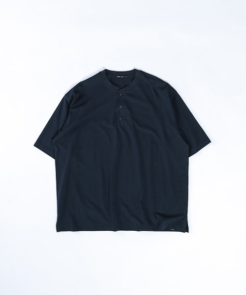 『UR TECH ひやサラクール』ヘンリーネックショートスリーブTシャツ