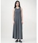 new basic　WASHABLE WOOL SQUARE ONE-PIECE