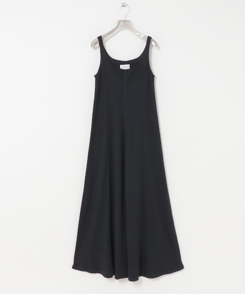 new basic　WASHABLE WOOL SQUARE ONE-PIECE
