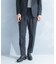 LIFE STYLE TAILOR　シアサッカーストレッチパンツ
