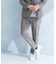 LIFE STYLE TAILOR　シアサッカーストレッチパンツ