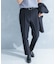 LIFE STYLE TAILOR　シアサッカーストレッチパンツ
