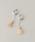 タッセルスウィングフープピアス
