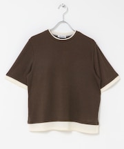 FORK&SPOON　レイヤードTシャツ