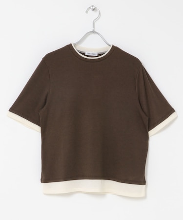 FORK&SPOON レイヤードTシャツ