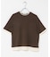 FORK&SPOON　レイヤードTシャツ