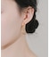 ステンレスニュアンスラインフープピアス