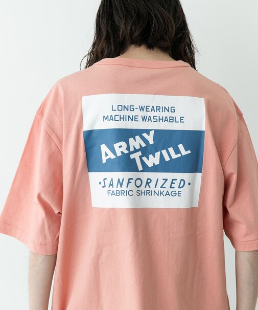 ARMY TWILL　PRINT HSTEE TAG