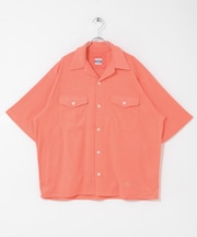ARMY TWILL PILE OPEN COLLAR SHIRTS