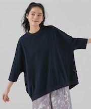 『UR TECH ひやサラクール』ドロップショルダーTシャツ