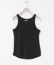 new basic　WASHABLE WOOL TANK TOP