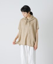 リネンコットンスカーフニット