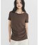 シャーリングスリットTEE
