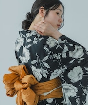 『WEB／一部店舗限定』ワンピース浴衣4点セットB