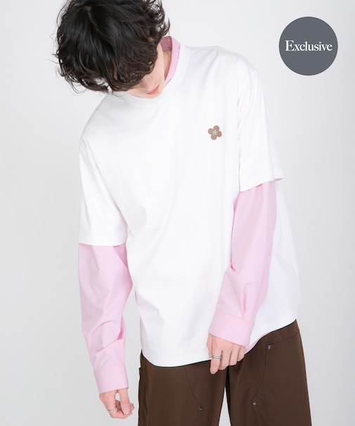 『別注』OATSIDE×SENSE OF PLACE　グラフィックTシャツB