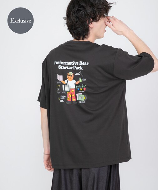 『別注』OATSIDE×SENSE OF PLACE　グラフィックTシャツB
