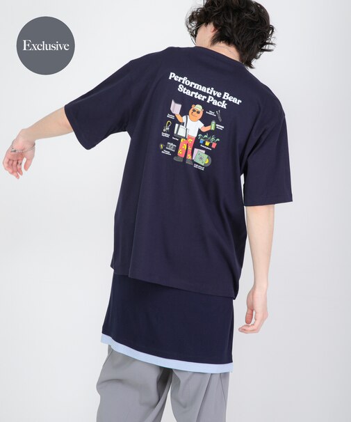 『別注』OATSIDE×SENSE OF PLACE　グラフィックTシャツB