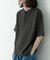 ワッフルヘンリーネックTシャツ