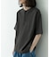 ワッフルヘンリーネックTシャツ