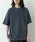 ワッフルヘンリーネックTシャツ