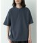 ワッフルヘンリーネックTシャツ