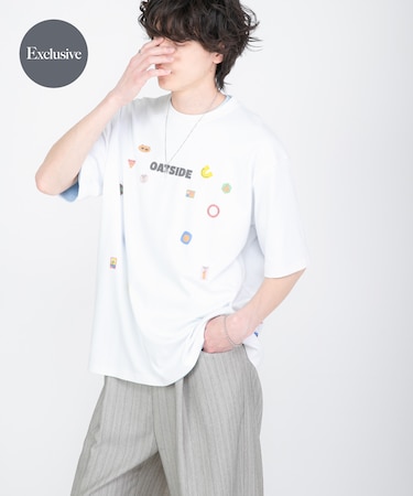 『別注』OATSIDE×SENSE OF PLACE　グラフィックTシャツC