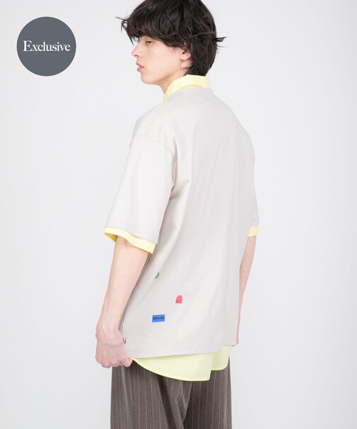 『別注』OATSIDE×SENSE OF PLACE　グラフィックTシャツC