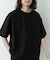 接触冷感リネン混ショートスリーブTシャツ