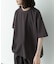 接触冷感リネン混ショートスリーブTシャツ