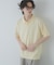『洗濯可』ストレッチニットポロショートスリーブTシャツ