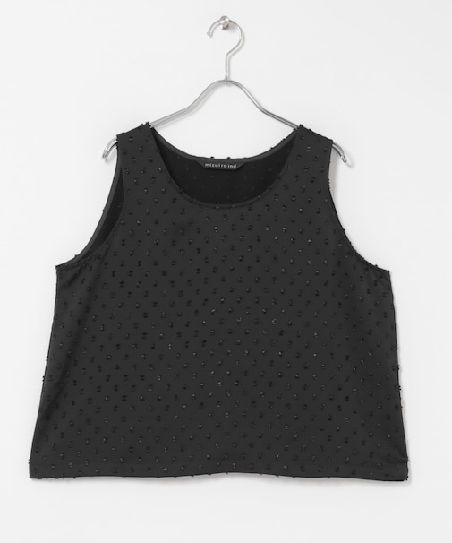 mizuiro-ind　SATIN JQ TANK TOP